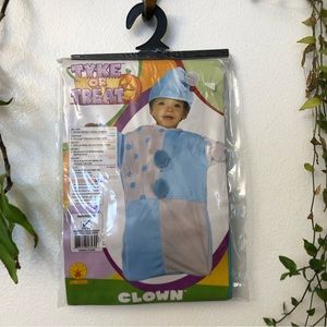 Rubie's Costume Tyke Or Treat Baby Bunting Costume Clown, Clown, 0-9 Months